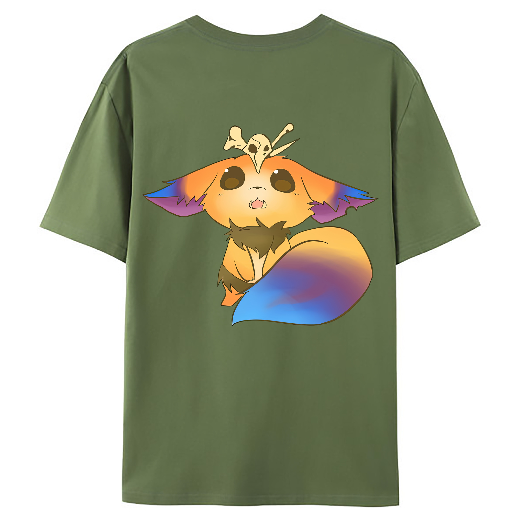 （画像用） リーグ・オブ・レジェンド League of Legends LOL 綿100％ メンズ半袖Tシャツ（バックプリント） 通気性
